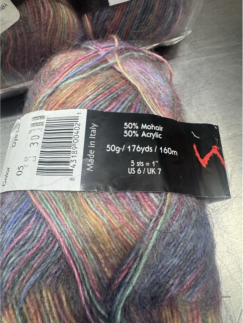 Whispers Yarn Color 05 Multicolor 14 Skein Lot